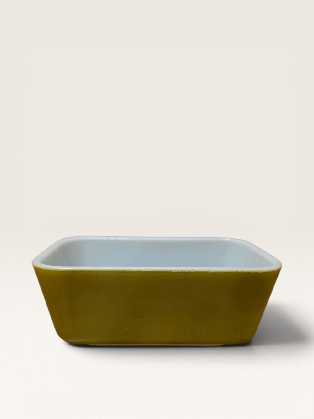 Vintage Pyrex 0502 Lime Green Refrigerator Dish 1.5 Pt Verde Fridgie USA No Lid